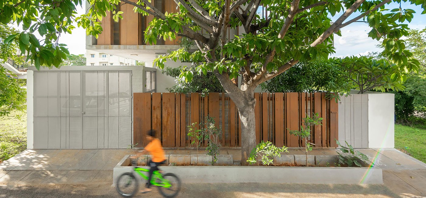 The Weathered House Design - frontage