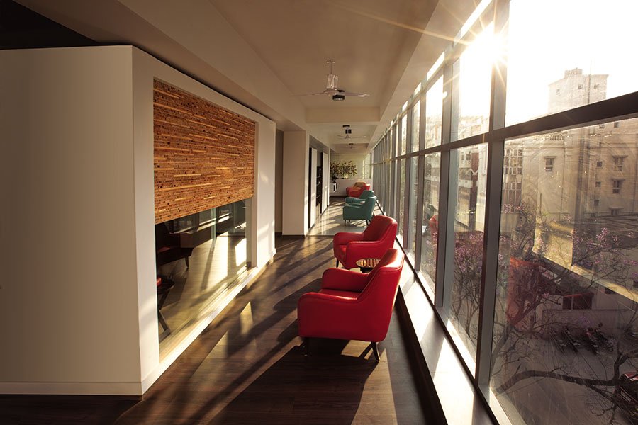 Advertising Agency Office interiors - Unique cubicles