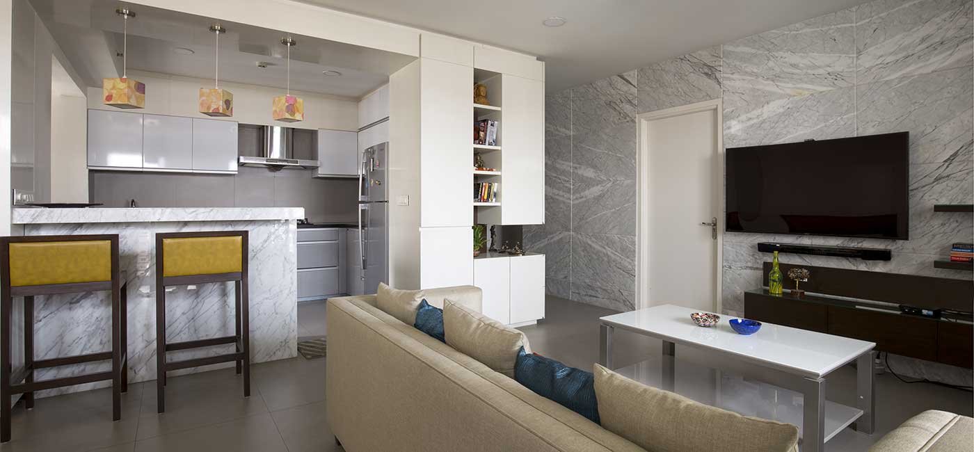 Agarwal Residence - apartment interior design - kamat & rozario