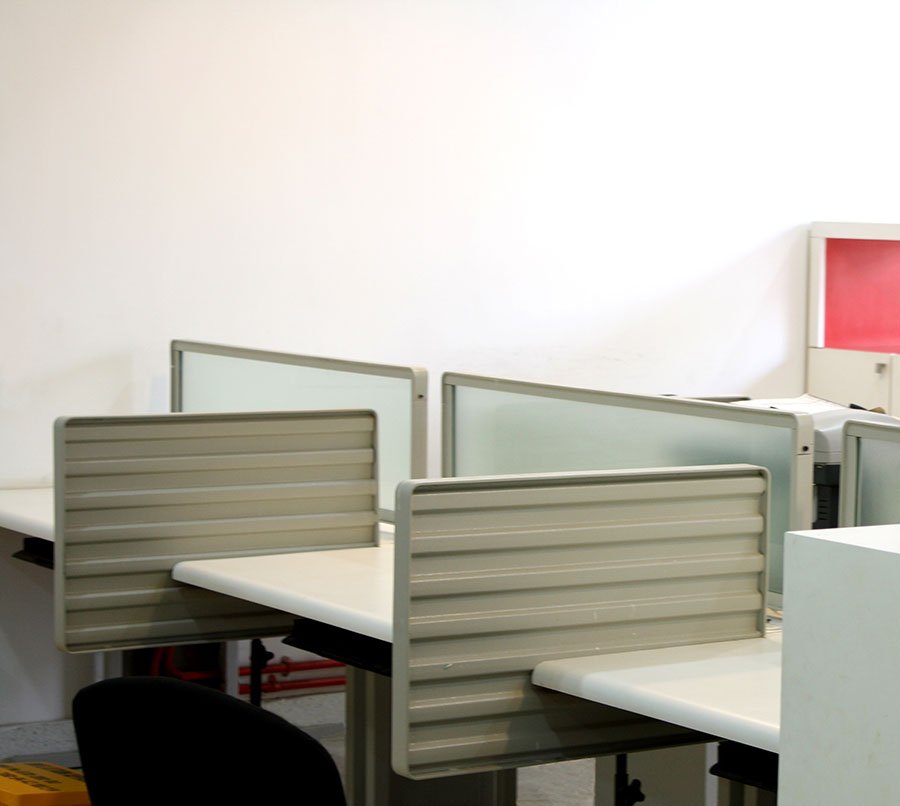 Work space design - work station partitions