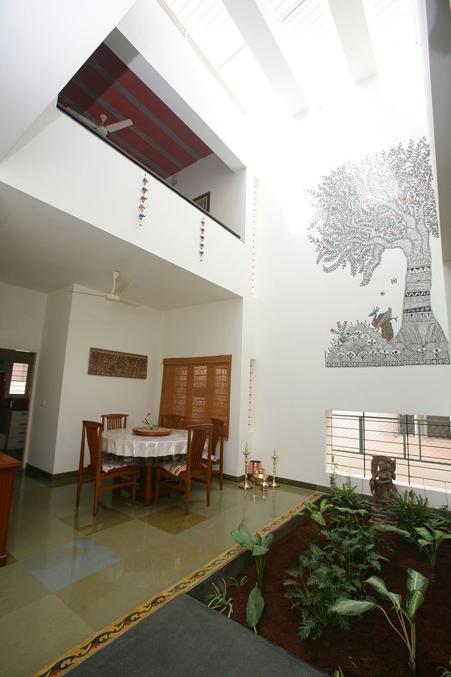 Dining area - Axis house - home architecture design