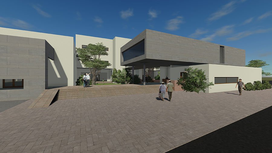 Church complex design by Kamat & Rozario