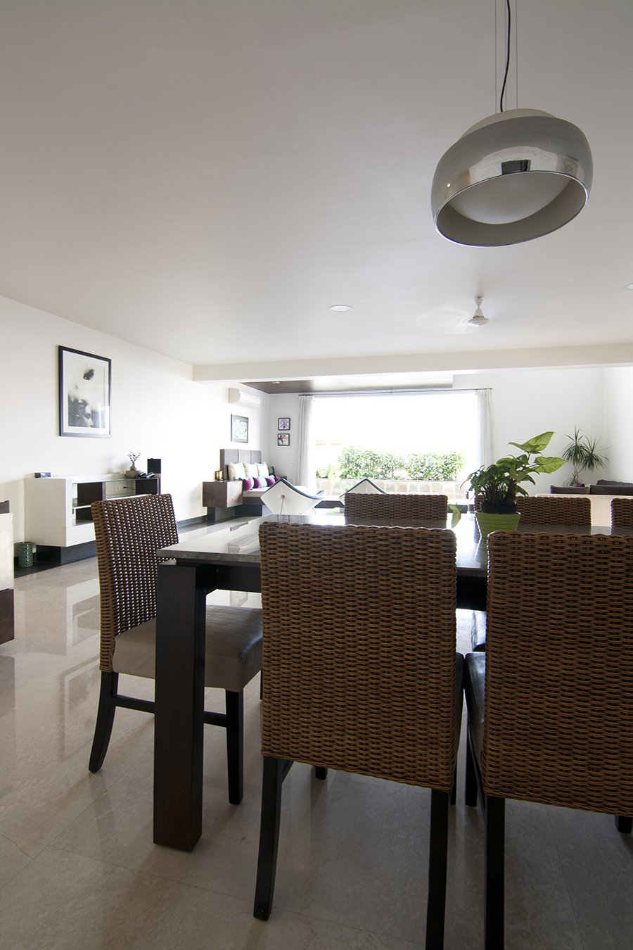 penthouse design in bangalore - dining space