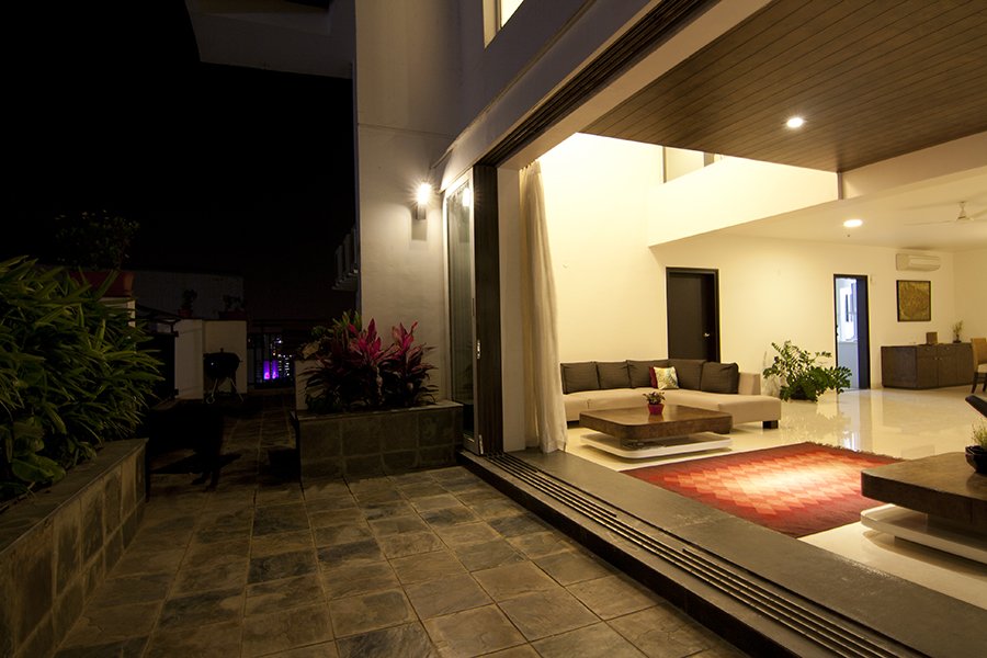 penthouse balcony - penthouse design in bangalore 