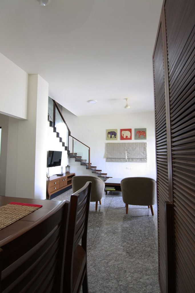 Living room partial view of house 328