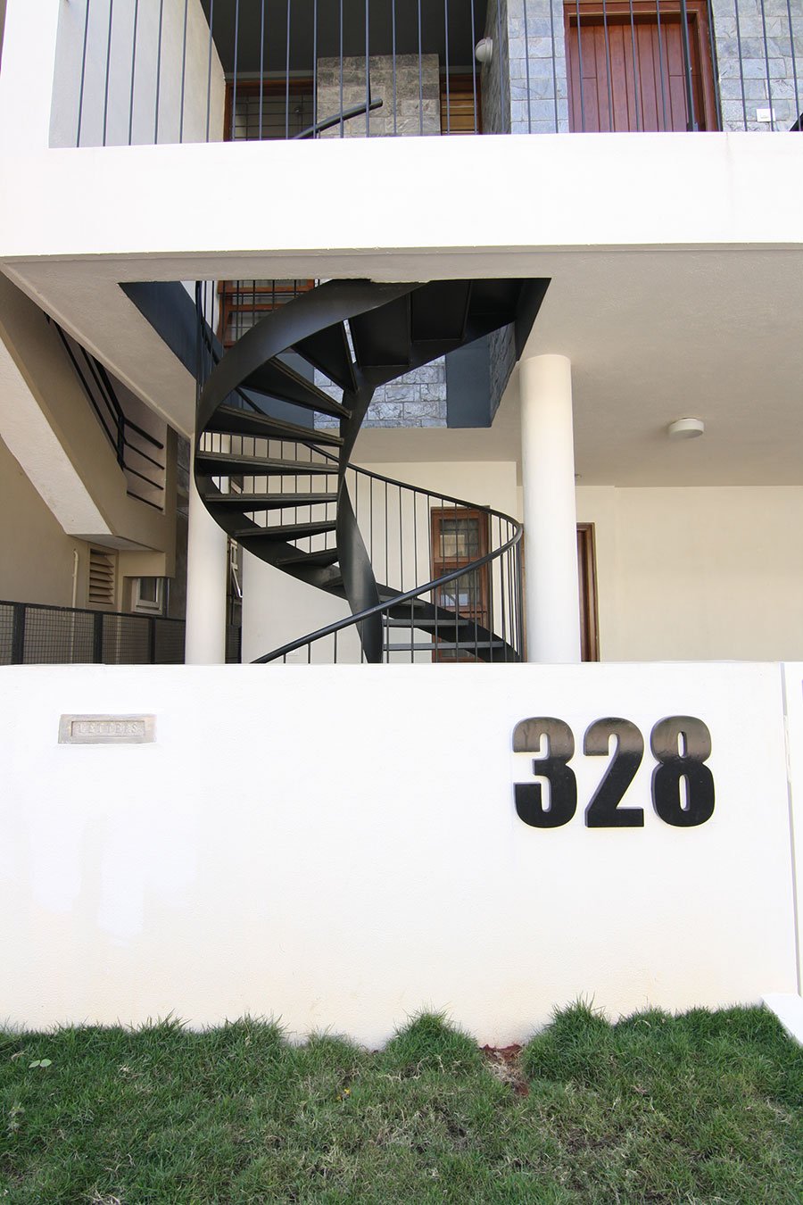 Residential House Design - Spiral staircase