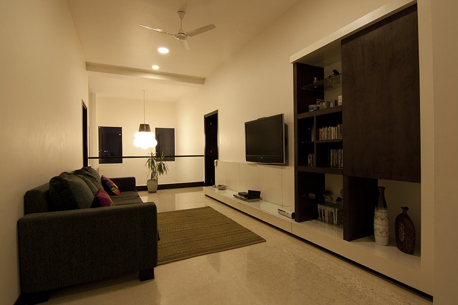Entertainment corner - penthouse design in bangalore 
