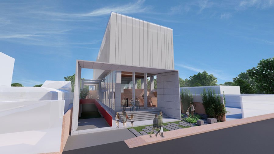 Frontage perspective