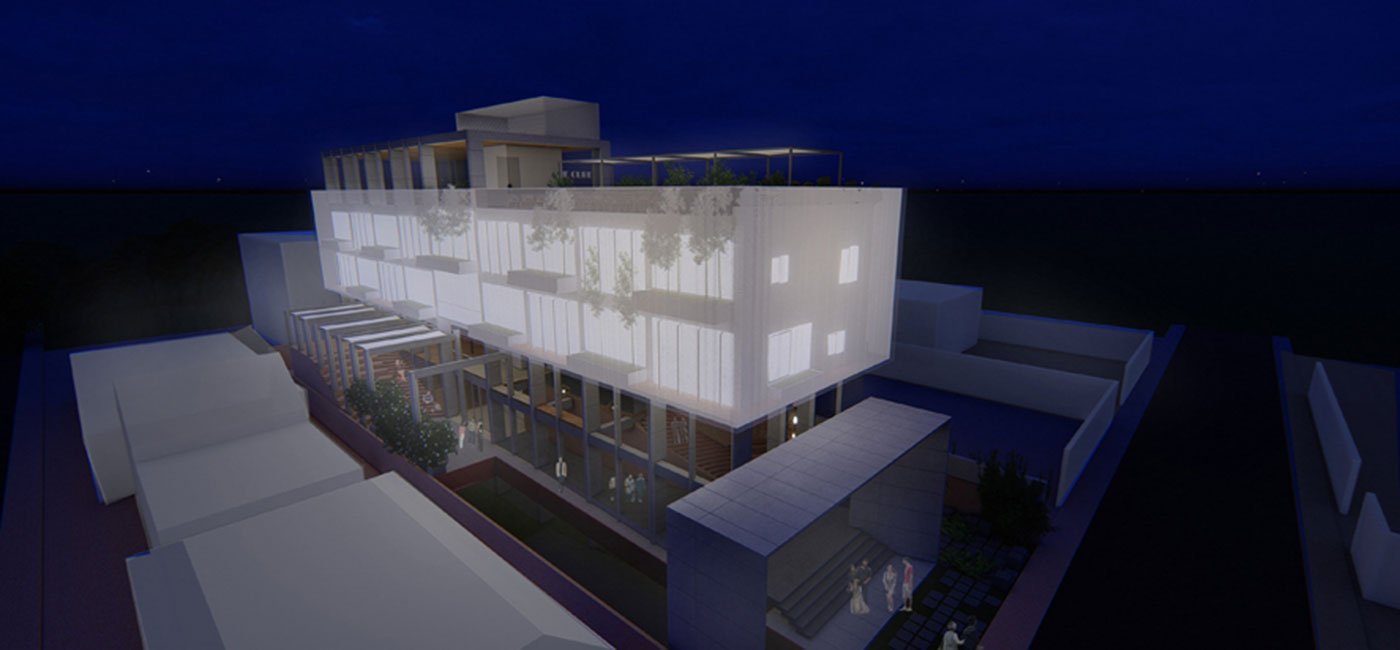 Mixed Use Development of a commercial plot by Kamat & Rozario