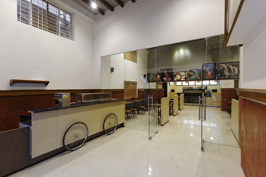 south indian restaurant design - interiors