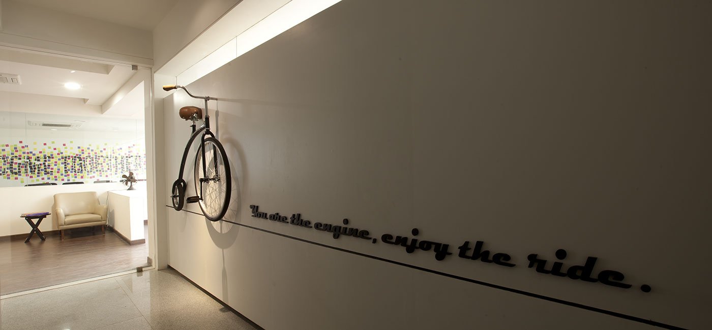 White Canvas Office Interiors Design by Kamat & Rozario