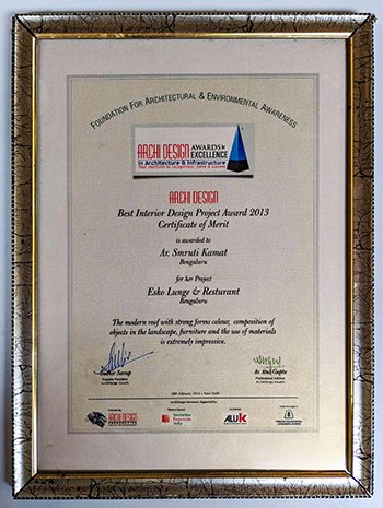 Archidesign Awards 2013 - Best Design Award